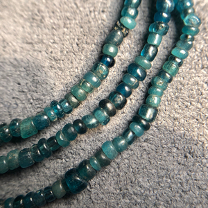 汉代合浦琉璃米珠长链