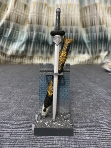 正版msj真三国无双孙坚武器天狼剑盒蛋