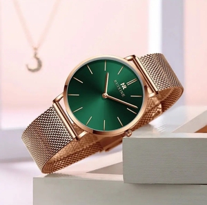 瑞希尼简约时尚轻奢超薄情侣表