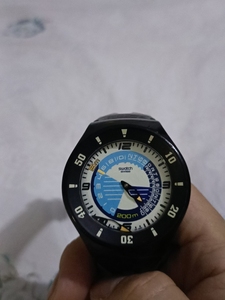 斯沃琪swatch潜水表金枪鱼ag2003,成色如图,坏的