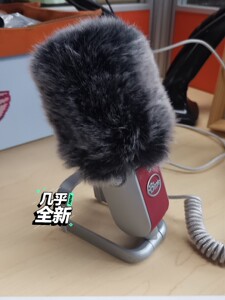 blue小红莓专业电容麦克风,功能完好,无拆修,有一个防风毛