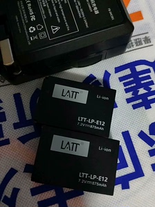 闲出FB-LP-E12电池LPE12适用佳能EOS M M2