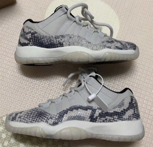 aj11代白蛇皮篮球鞋 乔丹11代白蛇  保真 支持任何鉴定