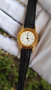 中古表，西铁城旗下的一个品牌镀金女表，日本原装机芯，质量很好