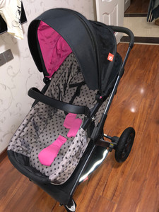 好孩子gb600-g婴儿推车 高景观充气轮胎减震 9.8新仅