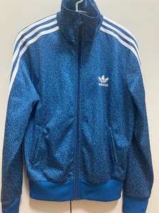 阿迪达斯三叶草外套女蓝色