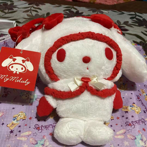 美乐蒂15年圣诞节限定大公仔 melody 白色情人节 婚纱