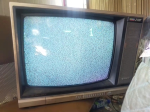 日立cpt2005-042彩色电视机 收藏日立老电视机进口机