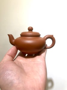 吴义永笑樱壶手拉壶紫砂壶,初版,容量大概110cc