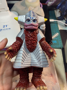 怪兽软胶17cm系列 迪加奥特曼 小怪兽德班,重涂,实在是