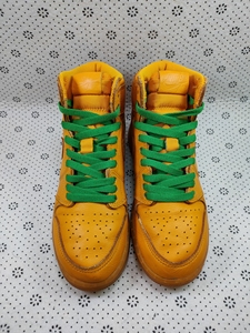 正品,耐克乔丹aj1high og佳得乐联名橙色.货号:aj