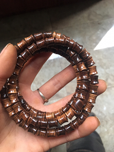 顾怡笑淘宝贵州黄花梨 广西黄花梨 细叶香佛珠手串 1.