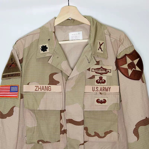 美军三沙dcu臂章技能章胸条军衔迷彩服m65风衣臂章全新,包