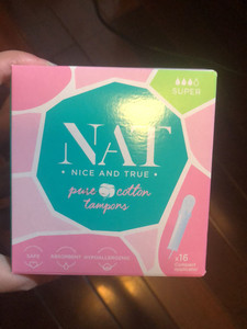 nat 短导管卫生棉条 普通流量 16支装 品牌:nat 是