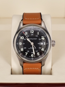 汉米尔顿钛合金小红帽h705250,卡其野战系列,标准军表造