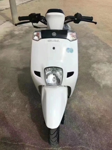 二手摩托车,正品林海雅马哈酷奇s5 100cc 珍珠白 全新