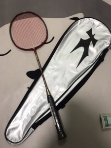 全新包邮凯胜羽毛球拍tsf-105ti 红色汤仙虎签名版超轻