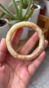 55 岫玉辽阳粉花玉手镯55038