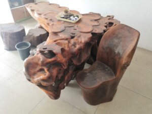 龙眼木茶桌
