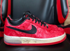 clot air force 1 af1 红丝绸 糖果盒版