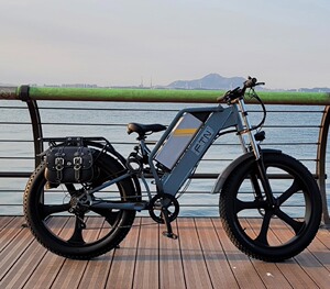 ftn电动自行车,26寸,4.0大轮胎,禧玛诺变速器,油刹