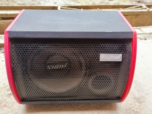 kingroad劲途 有源 10寸低音喇叭 红黑色 梯形