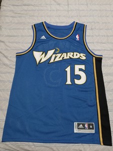 nba华盛顿奇才队15号乔丹克劳福德蓝色客场球衣