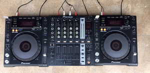 先锋cdj850打碟机djm700混音台套装新手家用直播