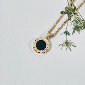 宝格丽项链黑白双面