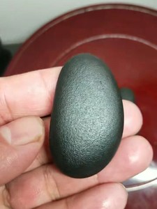 渭河乌金墨玉原石 黑乌金 黑金刚