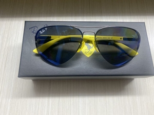 全新 正品雷朋法拉利碳纤维rb3460m 偏光太阳镜树脂镜片