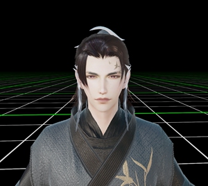 【剑三】唐门cos鹤梦炮哥头饰