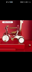 iimo日本折叠儿童三轮车，小孩长大了，用不到了，8成新，仅