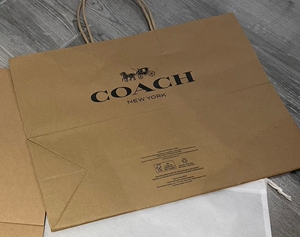 coach/蔻驰专柜纸袋礼品袋防尘袋钱包盒皮带盒包装袋子礼物