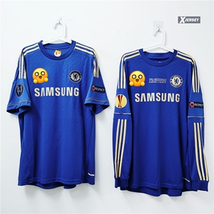 12-13 切尔西 主场球衣 球迷版 蓝金三星切尔西最佳球衣