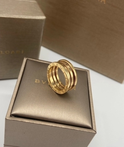 bvlgari宝格丽bzero1系列三环戒指18k金