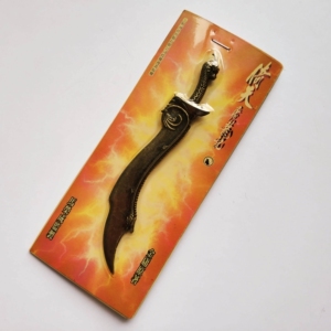 倚天屠龙记兵器 屠龙刀4寸 天下出品 马荣成监制 漫画版兵器