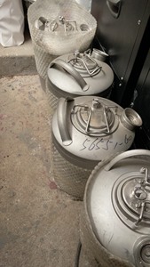 10升井式扎啤机清洗桶，