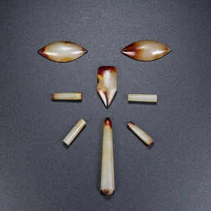 古玉老玉高古玉和田玉战汉和田玉七窍塞 包老保真