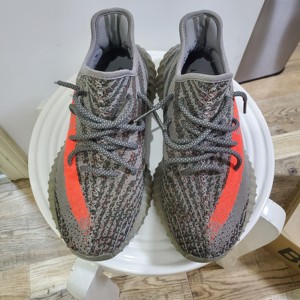 yeezy 350灰橙初代 adidas椰子350v2初代灰