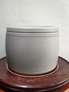 蒋泉林 最新回纹腰鼓四个 蟋蟀盆蛐蛐罐