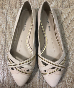 美国小众品牌gianni bini女鞋,女单鞋,麂皮绒面,留