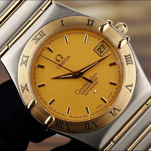2折起拍9.8新欧米茄星座系列机械男士手表腕表正品公价36800元