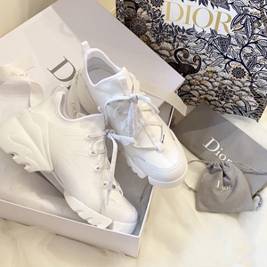 dior迪奥正品鞋 女款运动鞋老爹鞋 白色 2021年北京王
