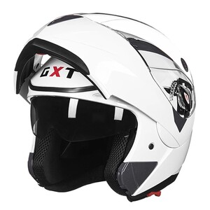 【清仓处理】gxt男女士双镜片电动摩托车头盔揭面防风帽全覆式