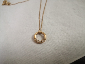 【周大福italy750金项链】