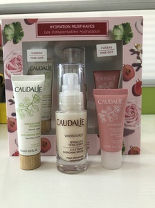 全新未拆膜！法国CAUDALIE欧缇丽SOS莹润急救大葡萄套