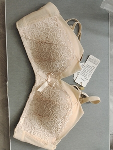 36/80a夏季吊带款杏色少女妈妈可穿棉纶氨纶内衣全新 原价