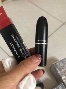 全新mac魅可子弹头口红唇膏612色俄罗斯红