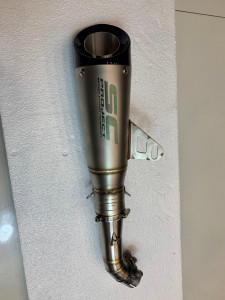 一生放荡不羁2003淘宝贝纳利502c改装排气 贝纳利大魔鬼改装 toce三